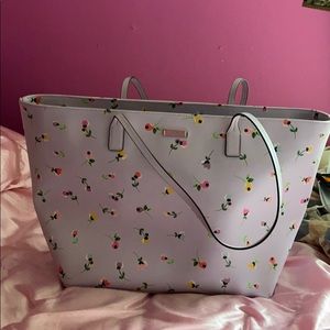 KATE SPADE Lavender Cameron Flower Tote